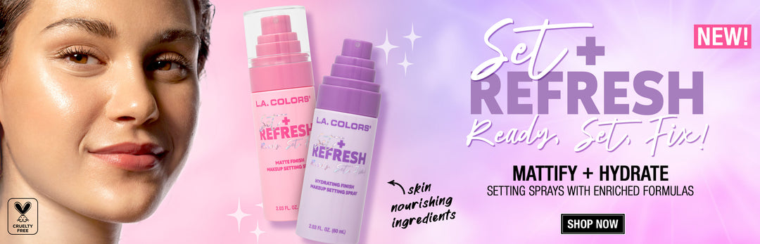 Set + Refresh Setting Sprays