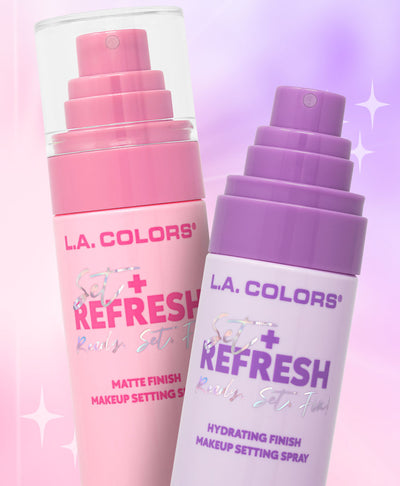 Set + Refresh Setting Sprays