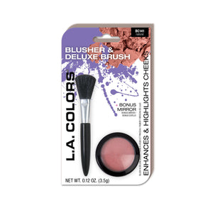 2 LA COLORS ALLURE C69006 TOO CHEEKY LIQUID BLUSH BUILDABLE BUILDABLE COLOR  LOT