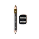 Dual Liner & Shadow Pencil w/ Sharpener - CBPN921 Coffee   