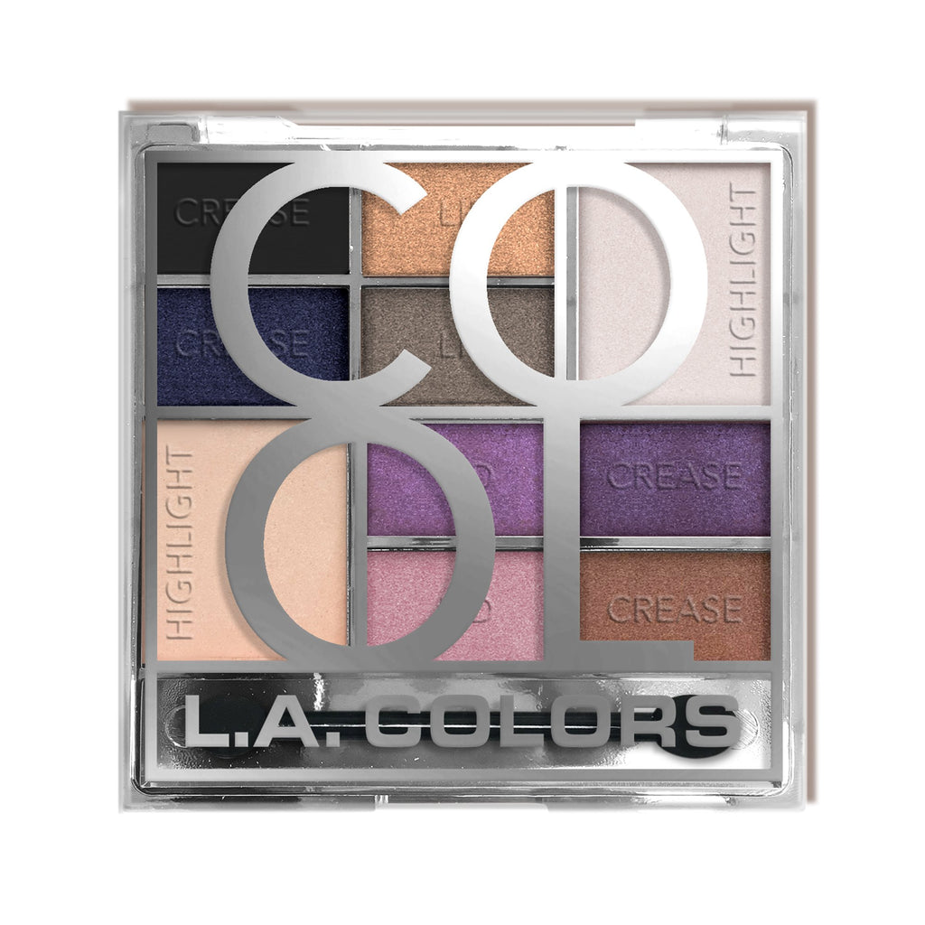 L.A. Colors Color Block Eyeshadow Palette - Rose