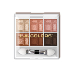 LA Colors 5 Color Matte Eyeshadow, Natural Linen, 0.25 oz.