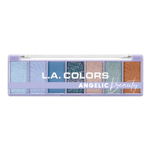 L.A. COLORS Color Vibe 12 Color Eyeshadow Palette, Cool, 0.30 fl oz
